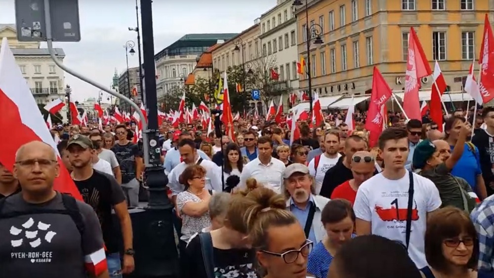 Przez Warszawę przeszedł Marsz Powstania Warszawskiego