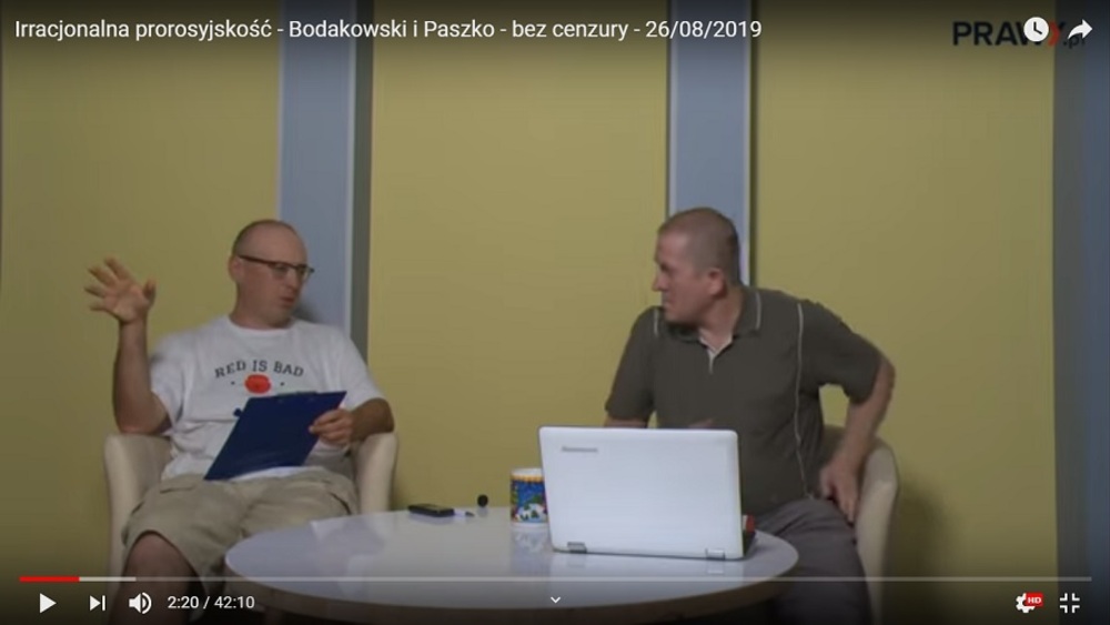 Irracjonalna pro rosyjskość - Bodakowski i Paszko - bez cenzury