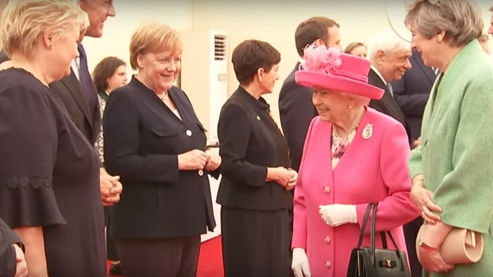 Kanclerz Agela Merkel w Wielkiej Brytanii, D-Day 2019