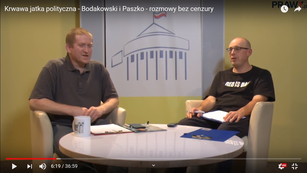 Krwawa jatka polityczna, Bodakowski i Paszko