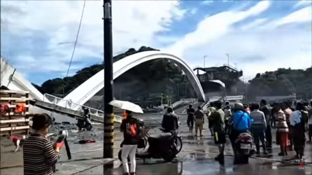  Runął most we wschodnim Tajwanie. Są ofiary śmiertelne.