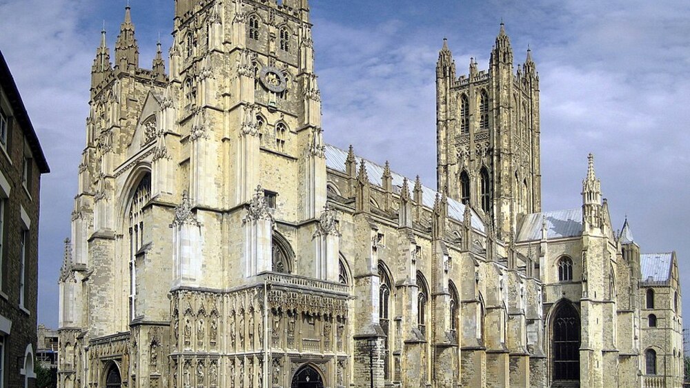 Katedra w Canterbury - formalnie najważniejsza świątynia anglikańska na świecie