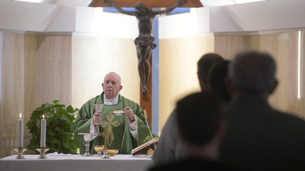 Msza w Domu św. Marty  (Vatican Media)