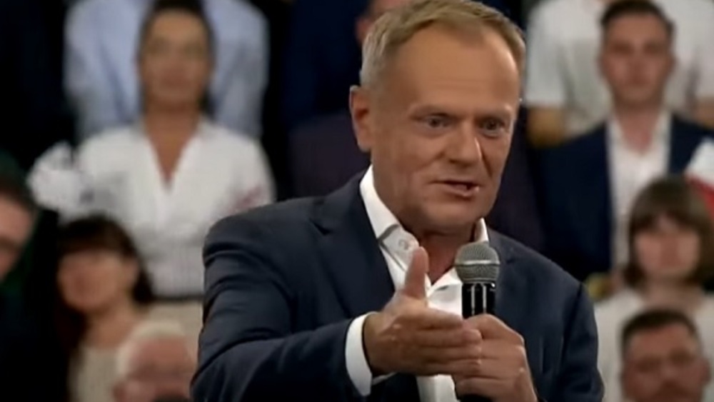 Donald Tusk, przewodniczący Platformy Obywatelskiej