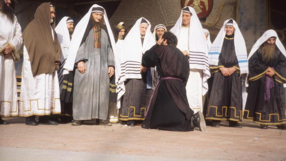 Judasz przed Sanhedrynem