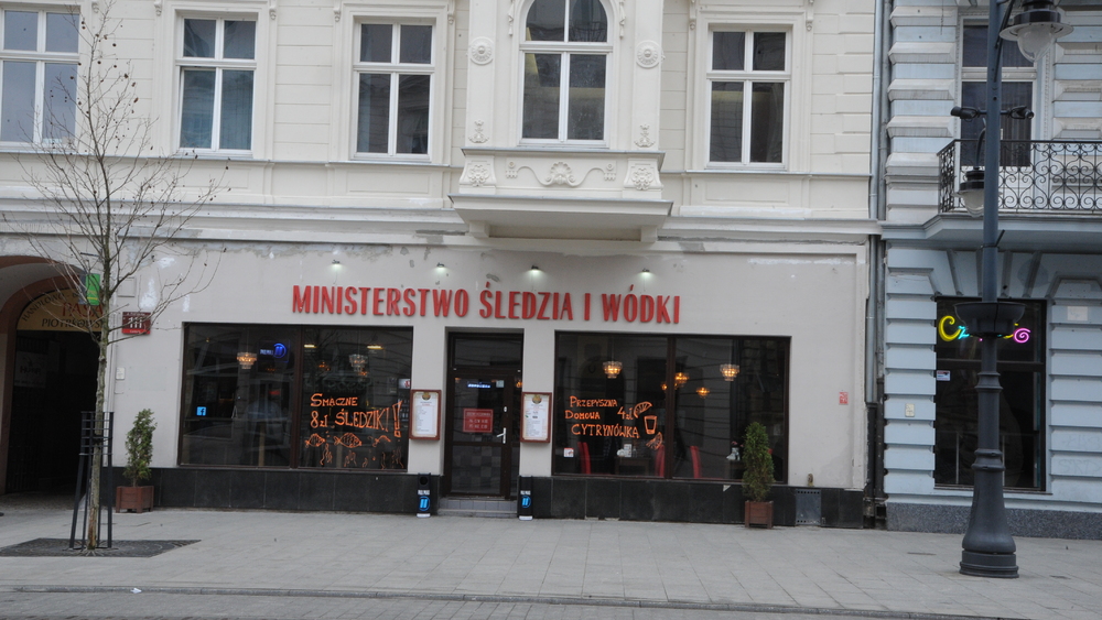 Łódź. Ulica Piotrkowska
