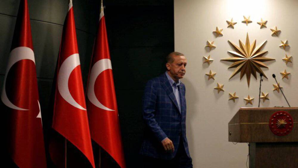 Prezydent Turcji Recep Tayyip Erdogan