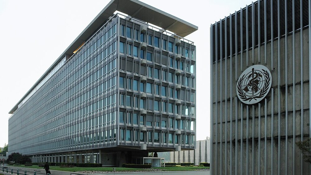Budynek centrali WHO w Genewie