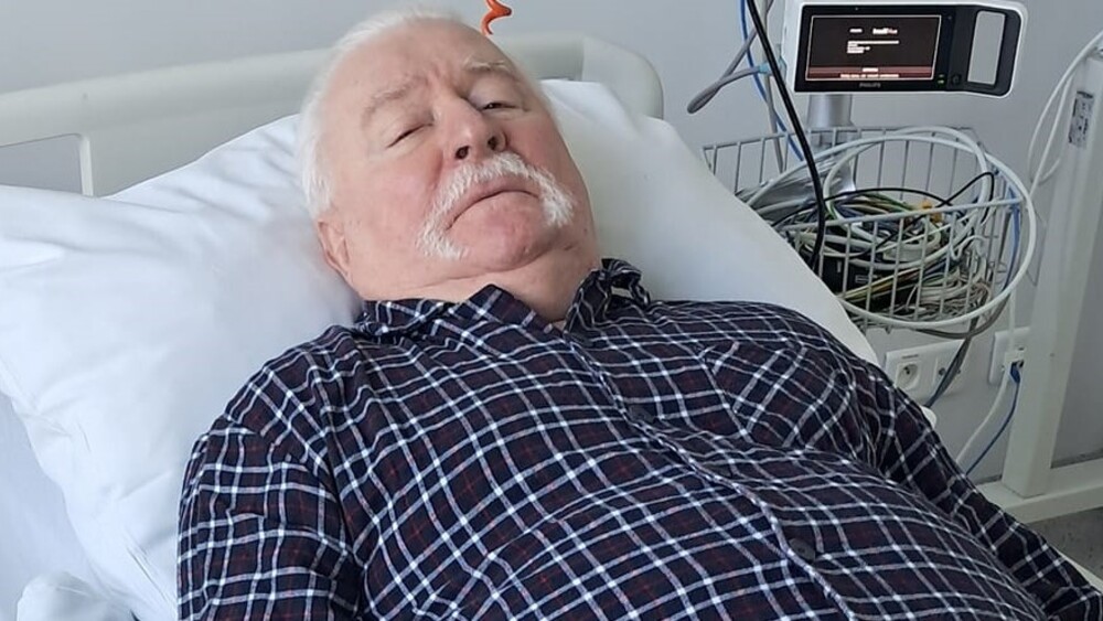 Lech Wałęsa w szpitalu