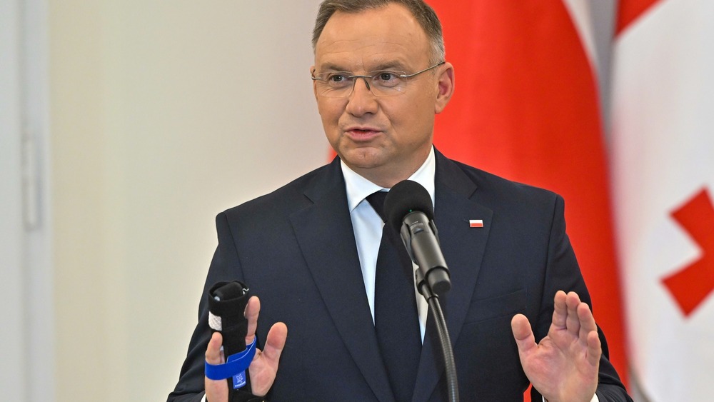 Andrzej Duda kontuzjowany