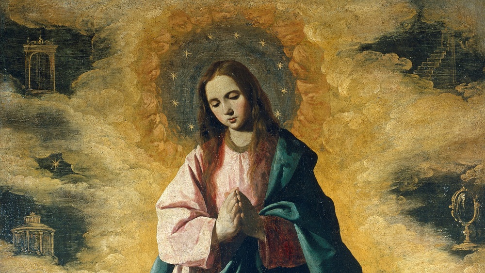 Niepokalane Poczęcie na obrazie Francisco de Zurbarána