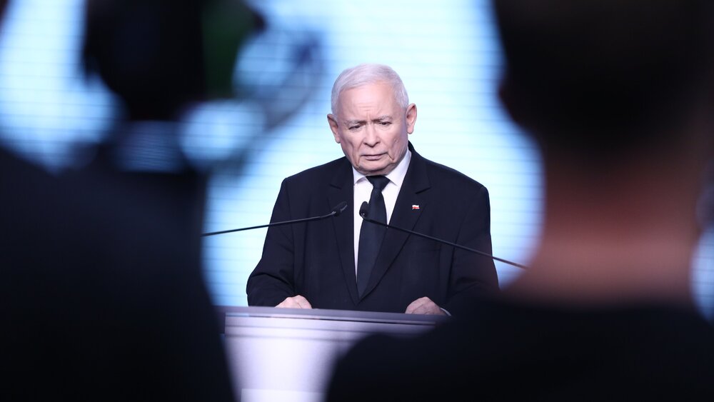 Jarosław Kaczyński, lider polskiej opozycji