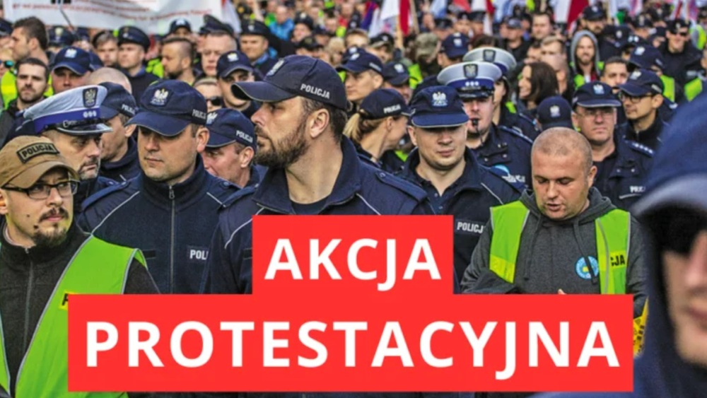 Zaczyna się ogólnokrajowy protest policjantów