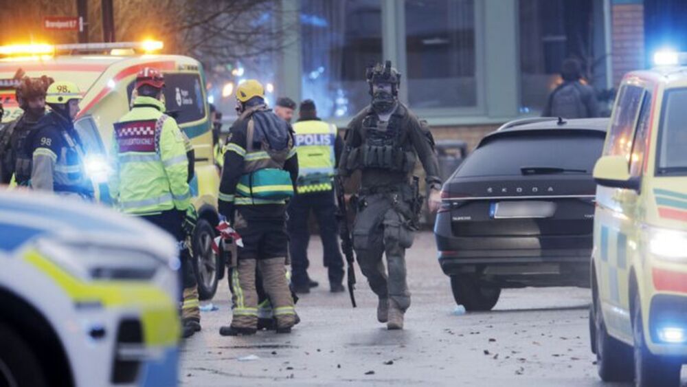 Miejsce zdarzenia natychmiast otoczyli policjanci