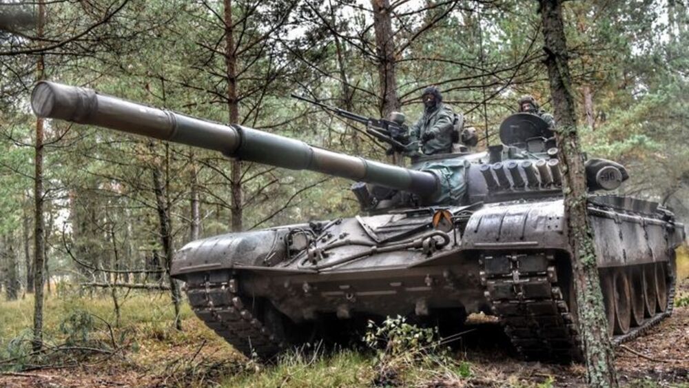 T-72, między innymi takie czołgi przekazaliśmy Ukrainie