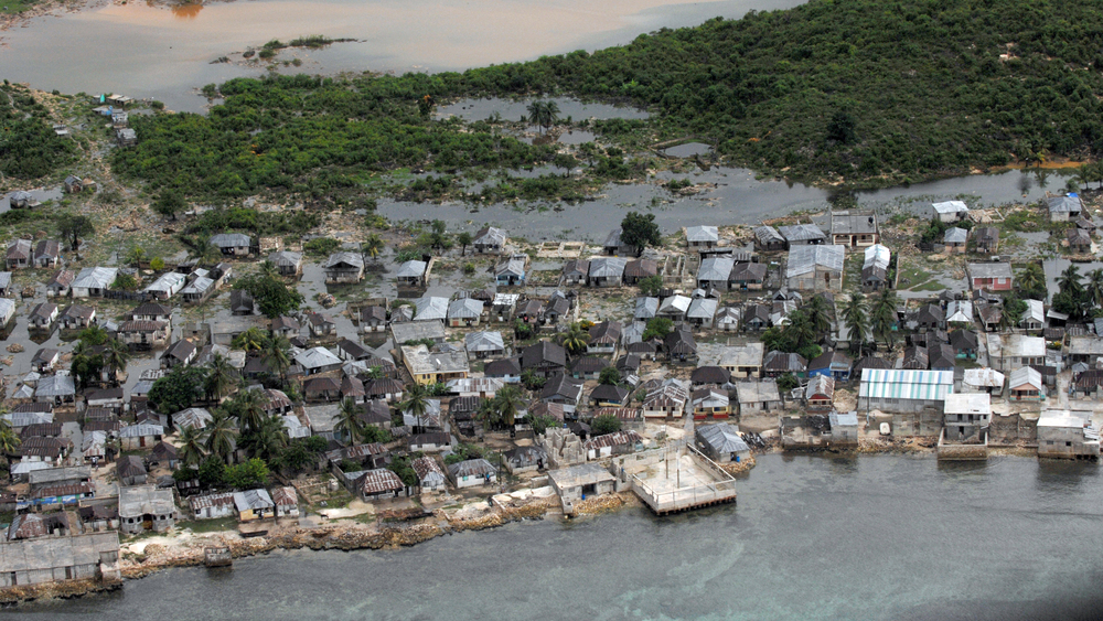 Jedna z biednych dzielnic Port-au-Prince