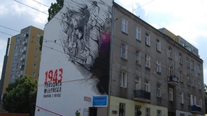 Mural poświęcony 70. rocznicy Zbrodni Wołyńskiej. ZDJĘCIA!