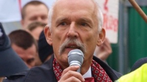 J. Korwin-Mikke nie wytrzymał! Broni R. Sikorskiego