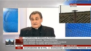 Ks. Ryszard Halwa nie pomylił się typując skąd będzie pochodził papież. VIDEO