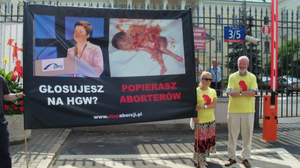 Wczoraj Auschwitz - dziś aborcja! ZDJĘCIA z pikiety w obronie życia