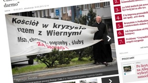 Gazeta Wyborcza zachwycona profanowaniem Bożego Ciała