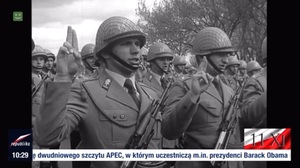 Patriotyczna TV Republika? W Dzień Niepodległości puszcza ślubowanie milicjantów i żołnierzy LWP