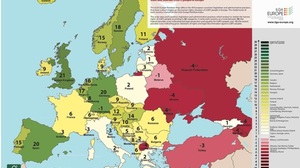 Tęczowa mapa Europy. Francja w awangardzie postępu