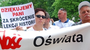 Dramatyczny apel oświatowej Solidarności