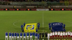 JERZY URBAN - CZERWONY GOEBBELS na meczu San Marino - Polska