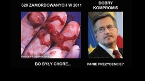 Przeciwnicy aborcji przyjdą na marsz Prezydenta Komorowskiego