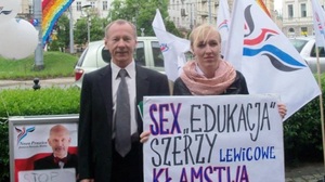 Nowa Prawica demonstrowała przeciw SEXEDUKACJI!