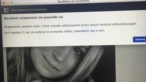 Artykuł publicystki portalu Prawy.pl zablokowany przez Facebook za „niebezpieczne treści”