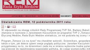 „Etyka” Rady Etyki Mediów