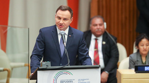 Andrzej Duda na forum ONZ: Łącząc tragedię uchodźców z potrzebami migrantów ekonomicznych nie pomożemy żadnej z tych grup