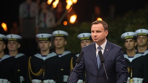 Prezydent Duda na Westerplatte: Tę wojnę rozpętały Niemcy