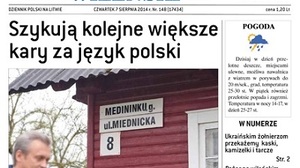 Trwa rugowanie języka polskiego na Litwie