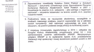 Rektorzy oburzeni na „fundamentalizm” i „ksenofobię”. Będą zmieniać formuły wykładów otwartych