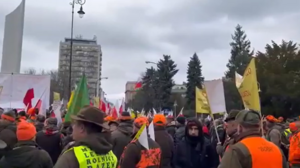 Protest rolników. Kolejne nagrania obiegły sieć (NASZA RELACJA)