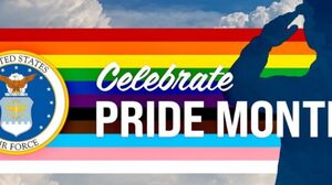 Amerykańskie Siły Powietrzne świętują gejowski Miesiąc Dumy