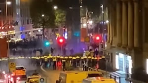 Gniew z powodu imigracji przeradza się w zamieszki na ulicach Dublina