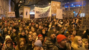 Wielkie protesty. Słowacki rząd chce zmniejszyć kary za korupcję