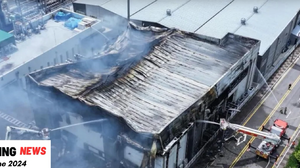 Wybuchające baterie wywołały pożar w fabryce w Korei Południowej