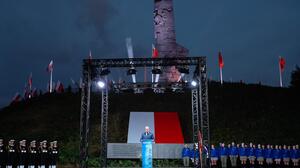 Donald Tusk na Westerplatte. "Nigdy więcej samotności"