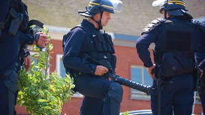 Francuska policja zabiła mężczyznę próbującego "spalić synagogę"