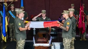 Polski żołnierz zginął na Ukrainie. Szokujące słowa podczas jego pożegnania!