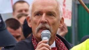 J. Korwin-Mikke nie wytrzymał! Broni R. Sikorskiego