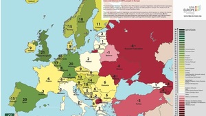 Tęczowa mapa Europy. Francja w awangardzie postępu