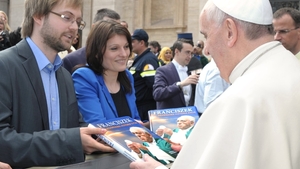 Autorzy Białego Kruka u papieża Franciszka