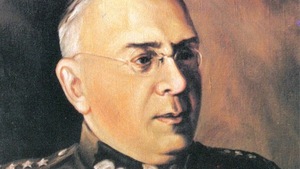 Gen. bryg. Tadeusz Kurcyusz - dowódca Narodowych Sił Zbrojnych