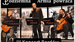 Koncert Bardów „Podziemna Armia Powraca” zainauguruje III Festiwal Niepodległości